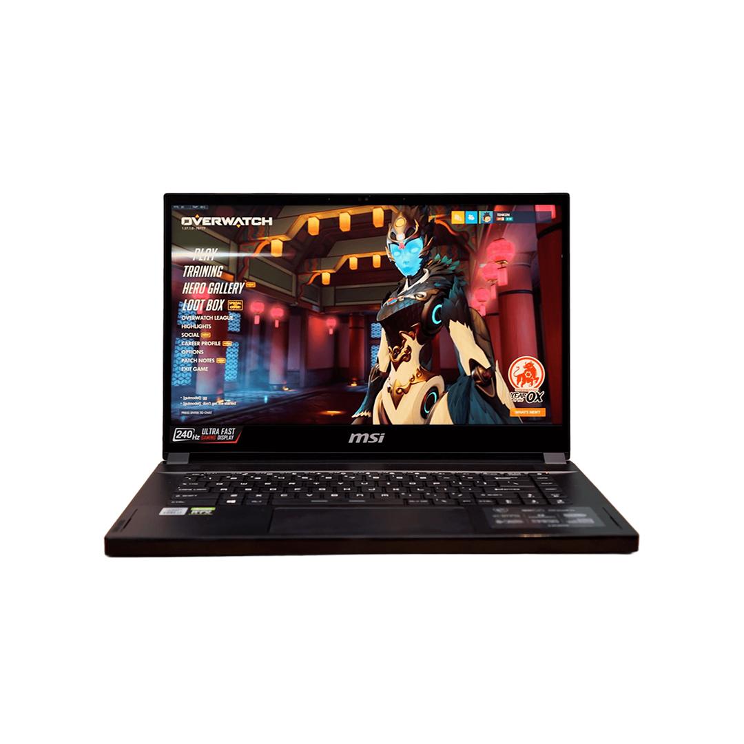 MSI GS66 - 8 GB  NVIDIA GeForce RTX 2070 Graphics - Intel Core i7-10510U / 10th-Gen / 32 GB DDR4 RAM / 1 TB NVMe SSD / 15.6-inch / Non Touch / Quad Cores / Intel UHD Graphics / Windows / Wi-Fi / Black